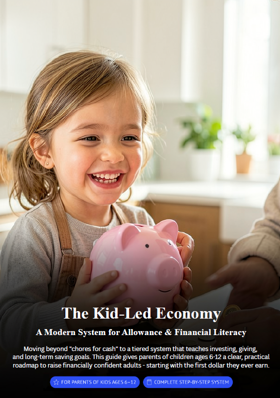 The Kid-Led Economy: A Modern System for Allowance & Financial Literacy
